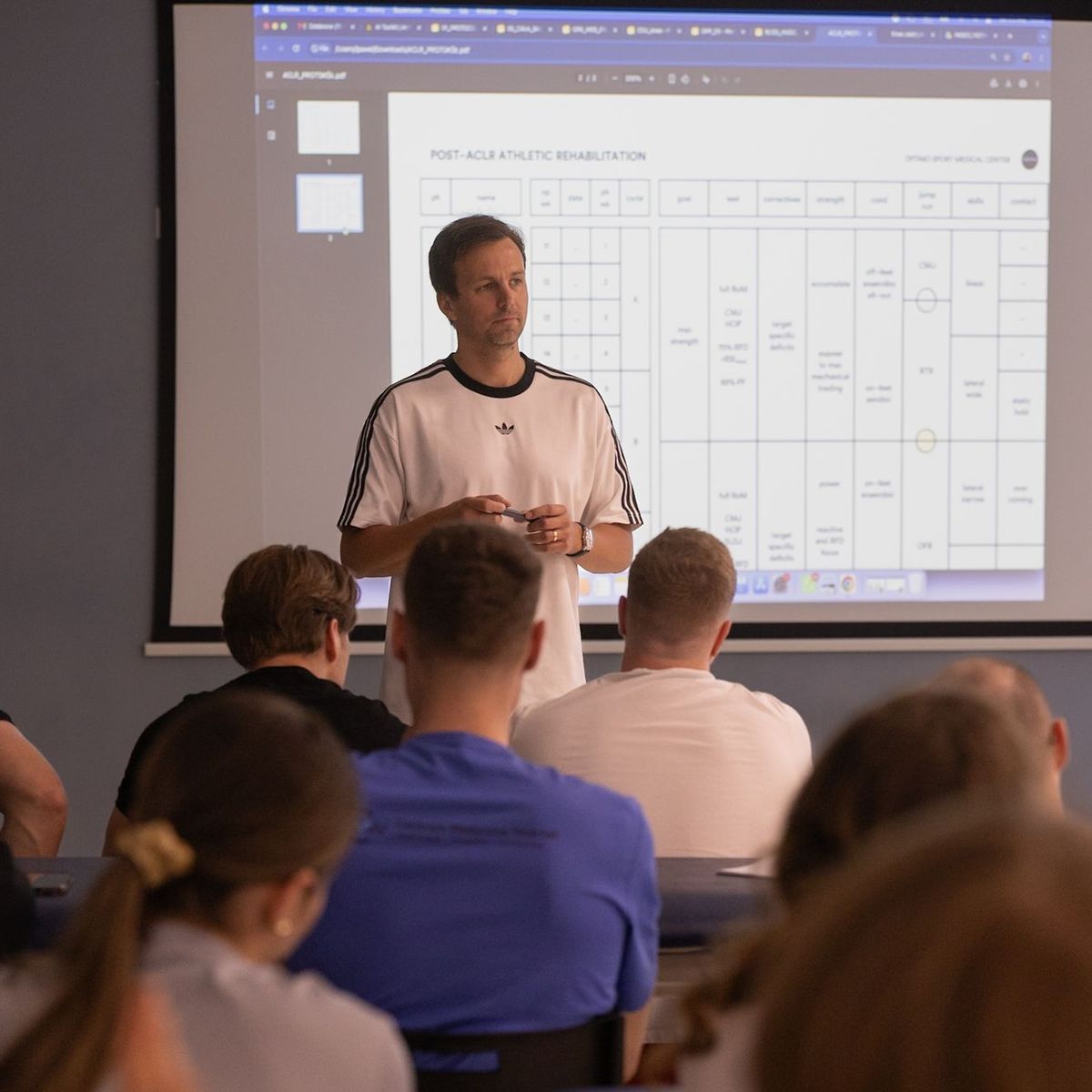 Szkolenie Pawła Krótkiego–Borowickiego — praca z uczestnikami