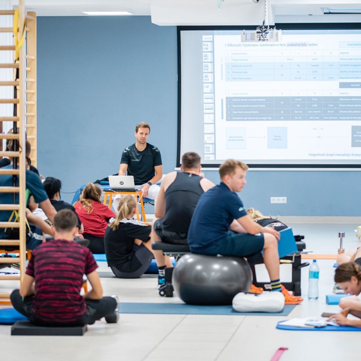 Szkolenie Pawła Krótkiego–Borowickiego — praca z uczestnikami